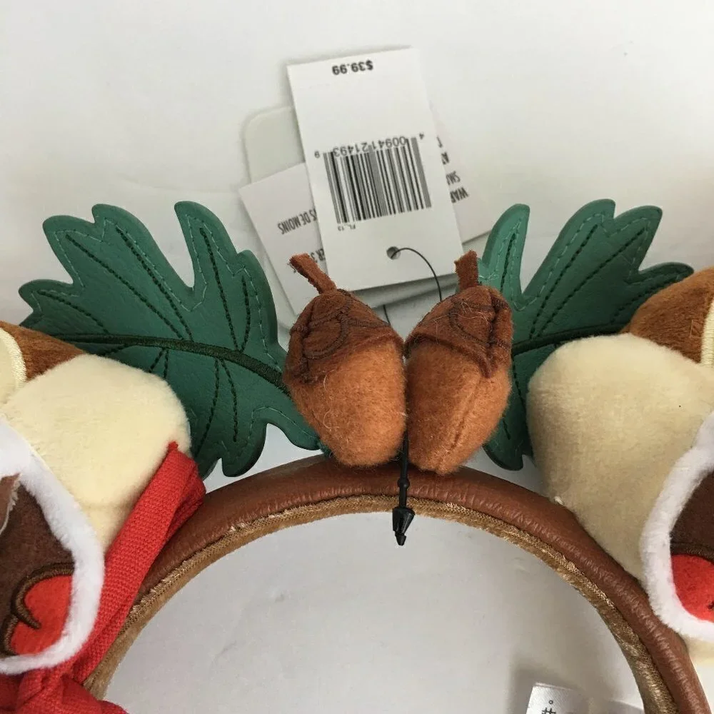 NEW Disney Loungefly Chip‎ 'n Dale Minnie Mouse Ears Fort Wilderness RARE